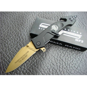 OEM EXTREMA RATIO MF2 GOLDEN FOLDING KNIFE UDTEK00179